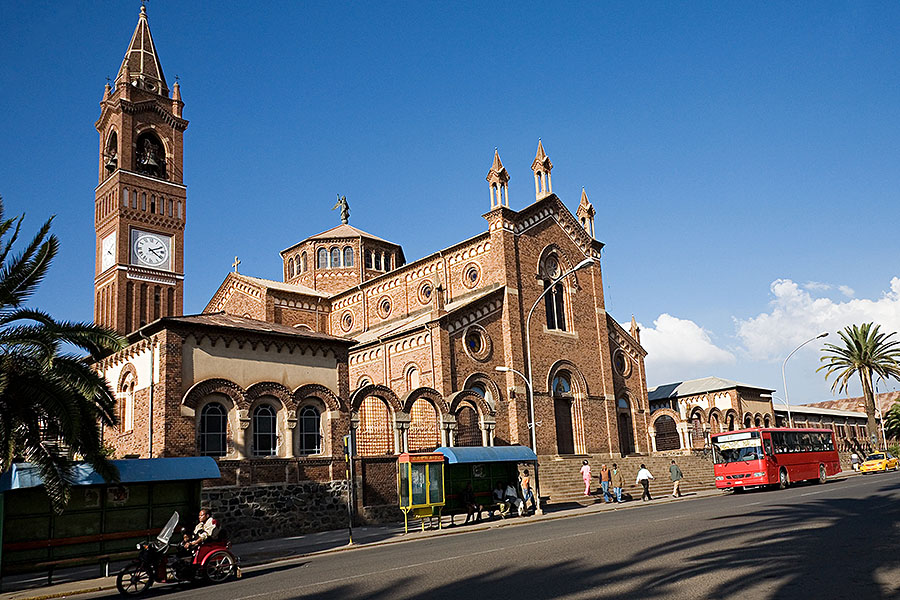 12   The St Marys Catholic Cathedral in Asmara
